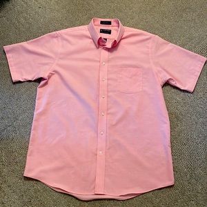 Stafford Mens Short Sleeve Dress Shirt